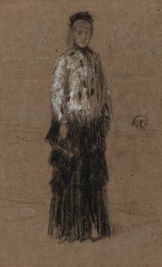 The Ermine Coat by James Abbott McNeill Whistler